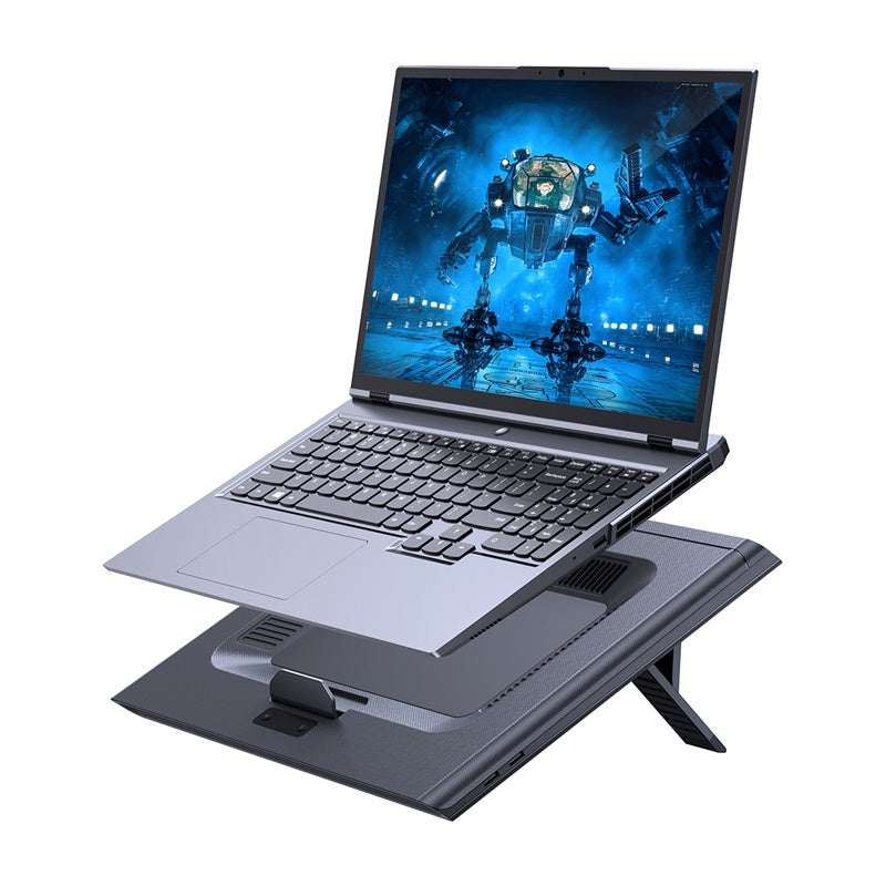 Baseus ThermoCool Heat-Dissipating Laptop Stand (Turbo Fan Version) Gray