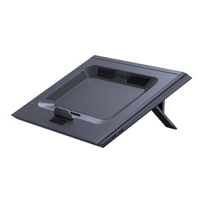 Baseus ThermoCool Heat-Dissipating Laptop Stand (Turbo Fan Version) Gray