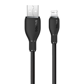 Baseus Pudding Series Fast Charging Cable USB to iP 2.4A 1.2m