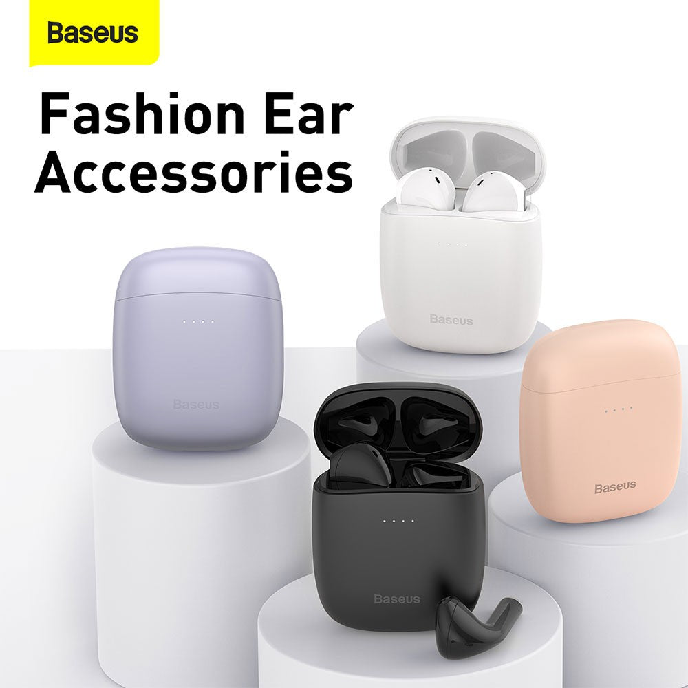 Baseus Encok True Wireless Earphones W04 (Upgrade Version)-Black