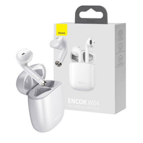 Baseus Encok True Wireless Earphones W04 (Upgrade Version)-Black