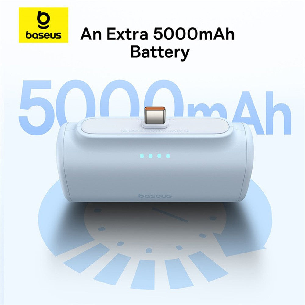 Baseus 紧凑型快速充电移动电源 Type-C 版 5000mAh 20W