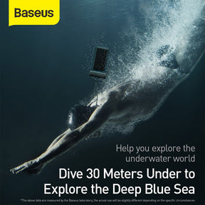 Baseus AquaGlide Waterproof Phone Pouch with Slide Lock